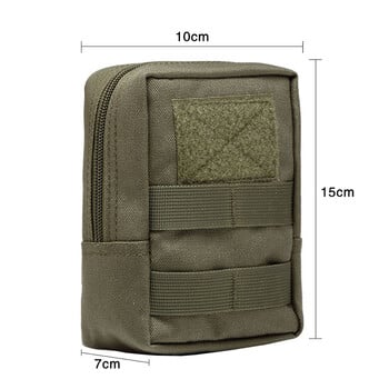 600D Tactical Life Bag Πολυλειτουργική θήκη εργαλείων για εξωτερικούς χώρους EDC Springs Hunting Hunting ανθεκτικές θήκες για ζώνη Πακέτα