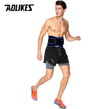 AOLIKES Fitness Ζώνη Ανύψωσης Βαρών Γυμναστική ζώνη μέσης Προπόνηση Αθλητική υποστήριξη μέσης Γυμναστήριο Οσφυϊκός νάρθηκας πλάτης Μπάσκετ στη μέση