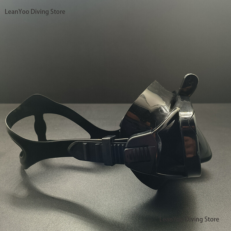 Maska za plivanje s visokoučinkovitim premazom leća za suhi set maski za ronjenje s disalicom i maskom za ronjenje od zatamnjenog kaljenog stakla s nosačem za kameru