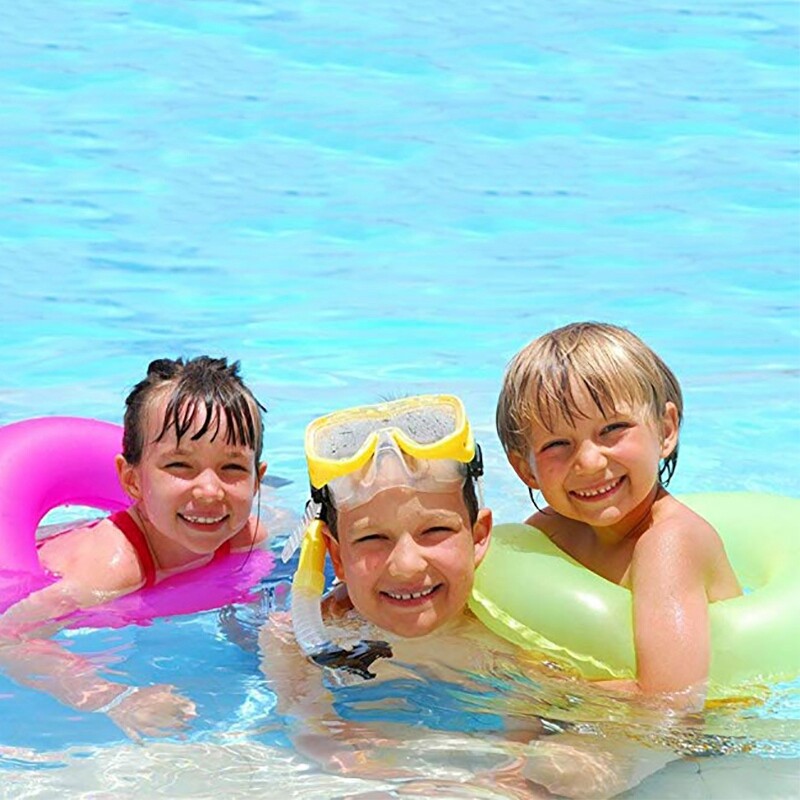 Bērniem elpojošs niršanas aizsargbrilles maskas caurule Triecienizturīga peldēšana pret aizsvīšanas brilles lente snorkelēšanai zemūdens piederumu komplekts