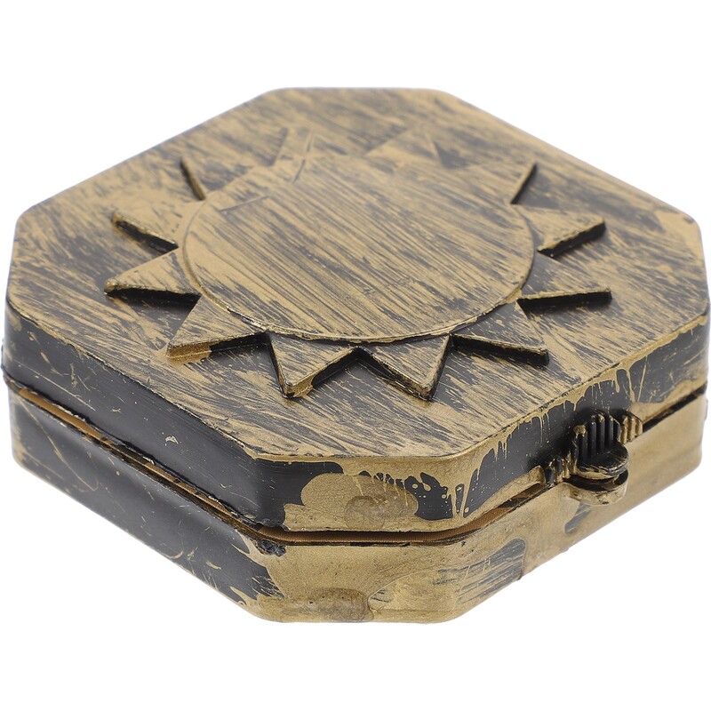 1/4gab Ziemassvētku pirātu kapteiņa kompasa rotaļlieta retro jūras kompass bērniem Helovīna ballītei, kospleja rekvizīti bērniem, dāvanas