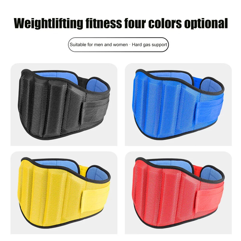 Cureaua de haltere pentru sala de sport Curea de haltere pentru haltere pentru bărbați și femei, culturism, fitness, susținere spate pentru antrenament încrucișat, genuflexiuni