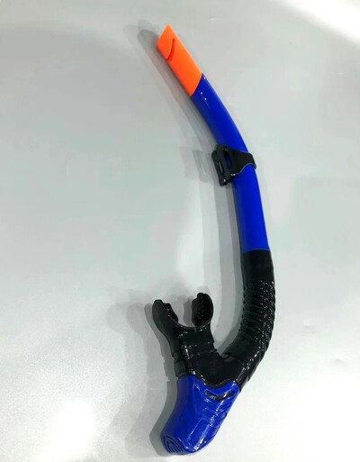 Niršanas snorkelis Silikona pilnībā sauss iemutnis peldēšanai zemūdens gaisa elpošanas caurule šļūtene snorkelēšanai