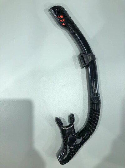 Niršanas snorkelis Silikona pilnībā sauss iemutnis peldēšanai zemūdens gaisa elpošanas caurule šļūtene snorkelēšanai