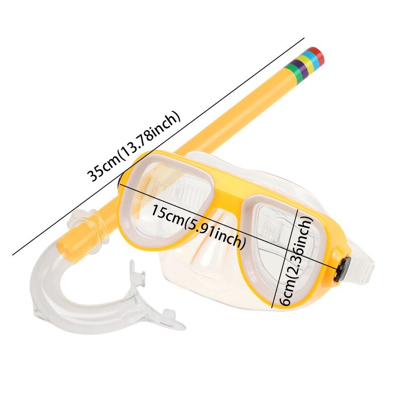 Podvodna oprema Vodeni sportovi Zaštita od magle Dječje ronilačke naočale Maska za ronjenje Komplet maski za ronjenje s disalicom Dječja oprema za ronjenje