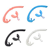 Silikonska sklopiva disalica s kompaktnom kutijom za pohranu Žene Muškarci Smotana disalica Mokra cijev za disanje Disalica za ronjenje na dah