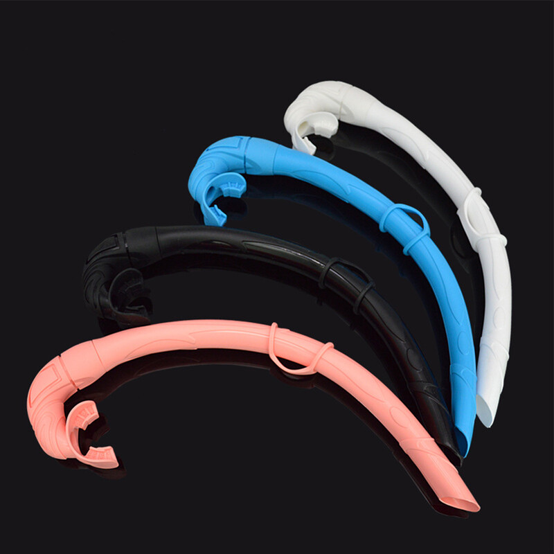 Silikonska sklopiva disalica s kompaktnom kutijom za pohranu Žene Muškarci Smotana disalica Mokra cijev za disanje Disalica za ronjenje na dah