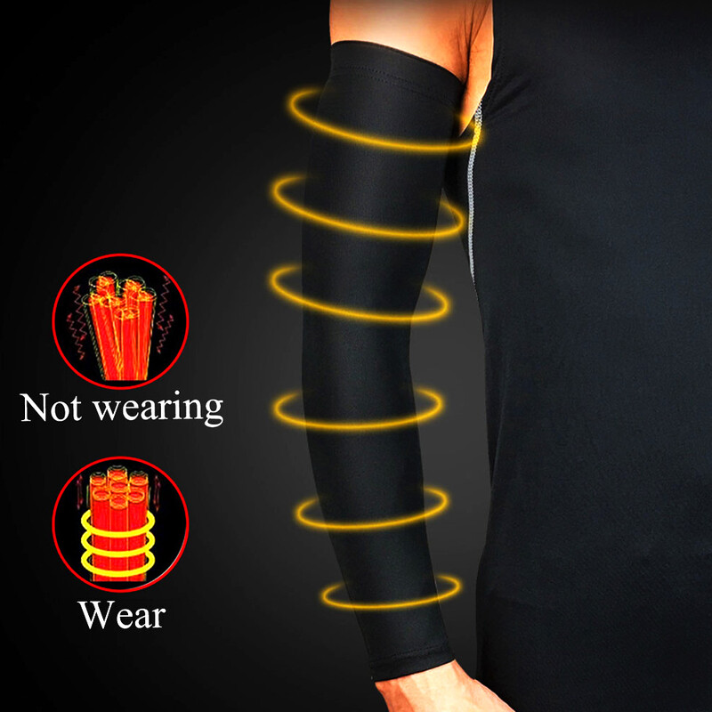 1 buc. Manșon de braț unisex Protecție UV Golf Protecție solară Manșon de răcire pentru braț, răcitor sport Protecție anti-alunecare pentru piele pentru ciclism