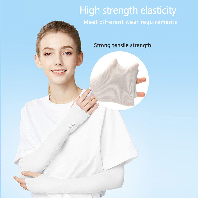 1/2/3 pāra sporta rokas saspiešanas piedurkne Basketbola riteņbraukšanas rokas sildītāja vasaras skriešanai UV aizsardzība volejbola sauļošanās josla