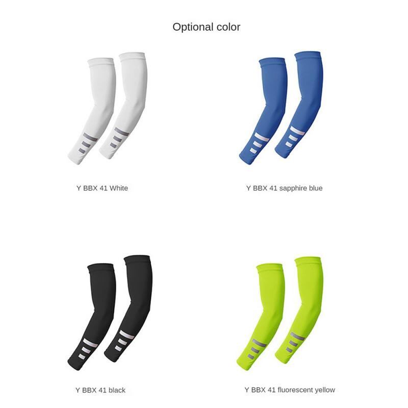 Sporturi în aer liber de vară, fitness, mâneci cu protecție solară, mâneci respirabile pentru brațe, alergare de noapte, mâneci reflectorizante pentru sport, mâneci din mătase de gheață