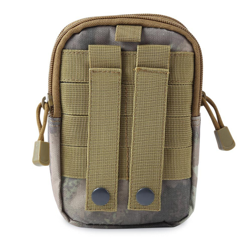 Mobilā tālruņa korpusa maisiņš jostas soma Ūdensizturīgs neilona daudzfunkcionāls ikdienas vīriešu jostas komplekts, maza soma