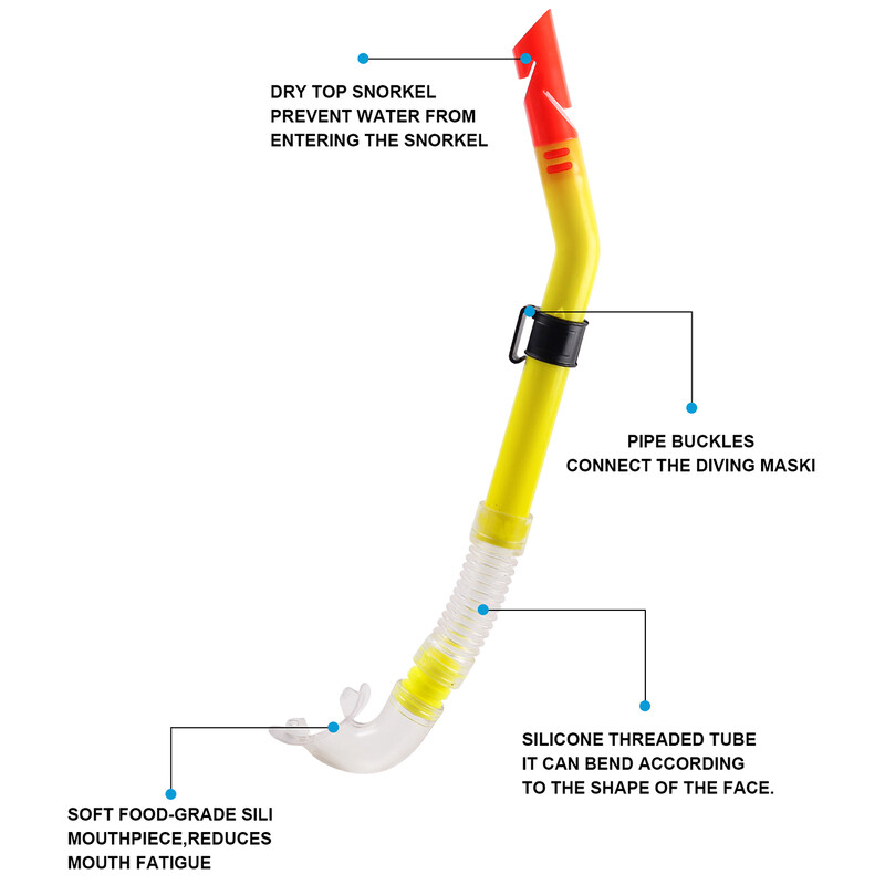 Aprīkojums snorkelēšanai pieaugušajiem, Plaša skata snorkelēšanas maska pieaugušajiem snorkelēšanas komplekts snorkelēšanai ar akvalangu peldēšanai (pieaugušajiem)