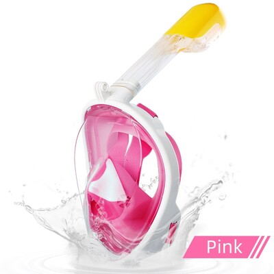 Scuba subacvatică anti-ceață Mască de scufundări cu față completă Măști respiratorii pentru snorkeling Echipament de înot sigur, rezistent la apă, pentru copii adulți