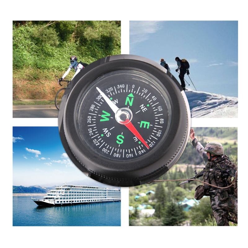 Busolă tactică militară pliabilă Jucării pentru copii Busolă de predare Alpinism Echipament de supraviețuire Camping Drumeții