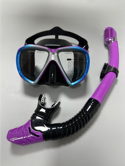 Profesionalne vodootporne mekane silikonske naočale za plivanje naočale za plivanje Potpuno suha ronilačka maska za disanje