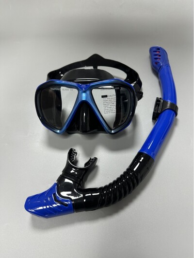 Profesionalne vodootporne mekane silikonske naočale za plivanje naočale za plivanje Potpuno suha ronilačka maska za disanje