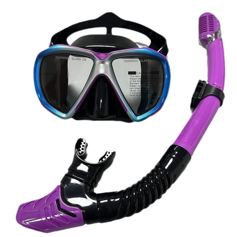 Profesionalne vodootporne mekane silikonske naočale za plivanje naočale za plivanje Potpuno suha ronilačka maska za disanje