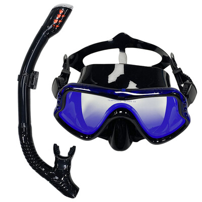 Profesionāla niršanas maska snorkelēšanas uzvalks pieaugušajiem silikona svārki aizsargbrilles brilles peldēšanas aprīkojums.