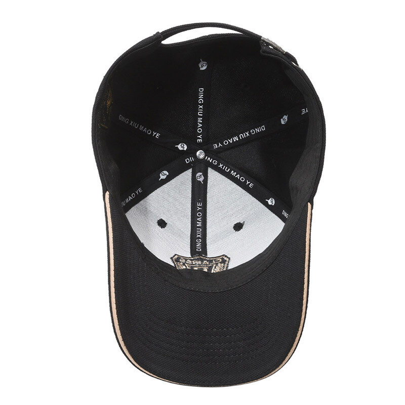 Пролет и есен Нова бейзболна шапка с бродерия Спорт на открито Развлечение Шапка за слънце Европейска и американска външна шапка с остър ръб Мъжки