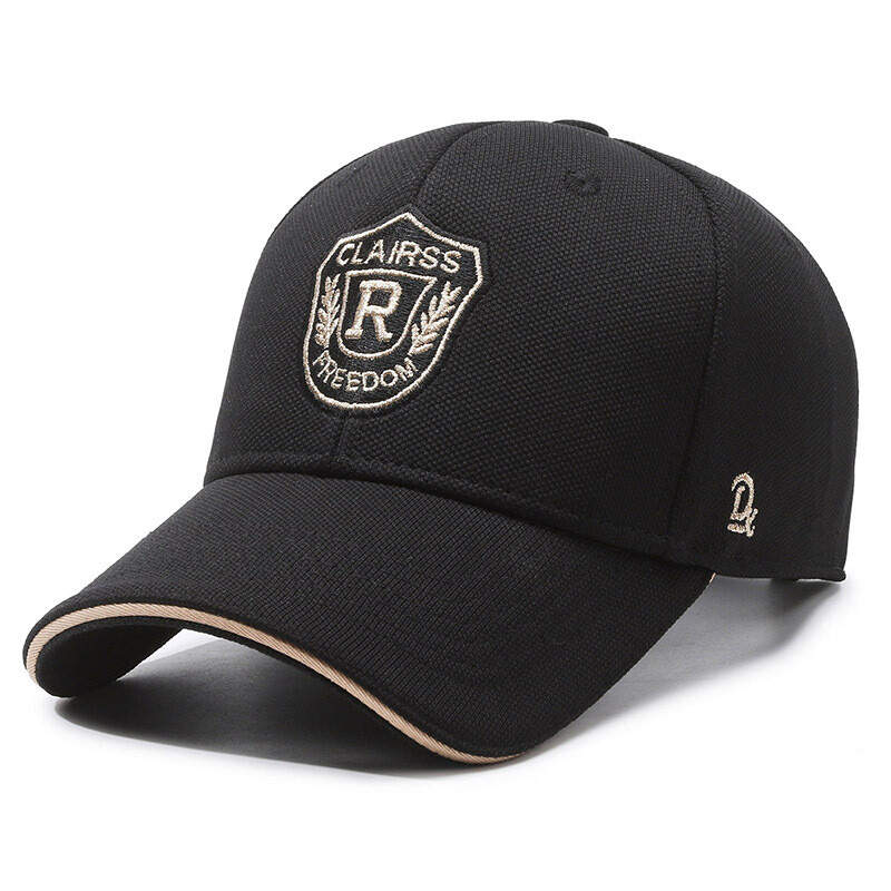 Пролет и есен Нова бейзболна шапка с бродерия Спорт на открито Развлечение Шапка за слънце Европейска и американска външна шапка с остър ръб Мъжки
