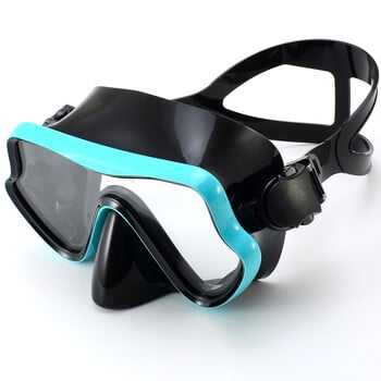 Scuba Diving Mask Snorkel Set Tempered Glass Professional Panoramic Snorkeling Ear Swimming Training Kit Snorkel Kit Ενήλικες Νέοι