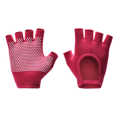 Ženske protuklizne rukavice za jogu Pamučne fitness rukavice s pola prstiju Prozračne rukavice za biciklizam na otvorenom Biciklizam Pilates rukavice za sportski ribolov
