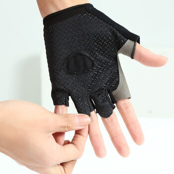 Half Finger Gloves Gym Fitness Αντιολισθητικό Γυναικείο Pad Gel Cycling Fingerless Gloves Αξεσουάρ ποδηλάτου