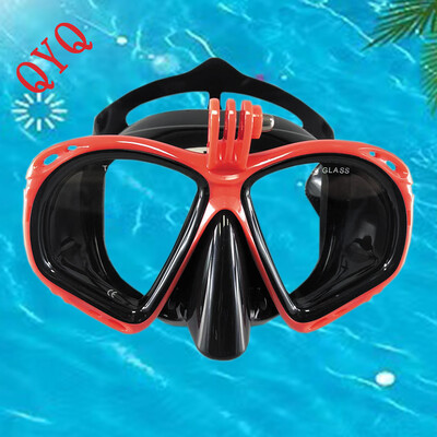 Mască de snorkeling la modă, set de snorkel, mască de scufundări, ochelari de înot, snorkel-ul este potrivit pentru camera de sport subacvatică GoPro