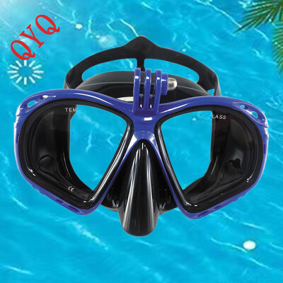 Mască de snorkeling la modă, set de snorkel, mască de scufundări, ochelari de înot, snorkel-ul este potrivit pentru camera de sport subacvatică GoPro