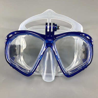 Mască de snorkeling la modă, set de snorkel, mască de scufundări, ochelari de înot, snorkel-ul este potrivit pentru camera de sport subacvatică GoPro