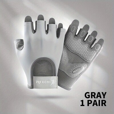 Prozračne fitness rukavice s pola prsta za muškarce i žene, izvedba s našim izdržljivim rukavicama s pola prsta, rukavice koje se peru ručno
