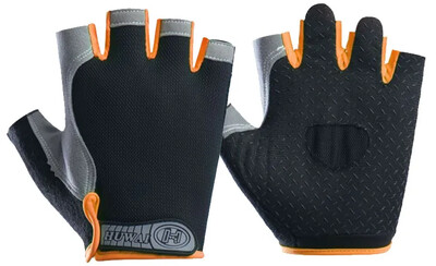 Gimnastikos pirštinės Moterys Vyrai Svorio kilnojimas Crossfit Kultūrizmas Hanteliai Pirštinės Neslystančios Pirštinės be pirštų, skirtos jėgos kilnojimui