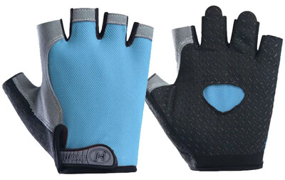 Gimnastikos pirštinės Moterys Vyrai Svorio kilnojimas Crossfit Kultūrizmas Hanteliai Pirštinės Neslystančios Pirštinės be pirštų, skirtos jėgos kilnojimui