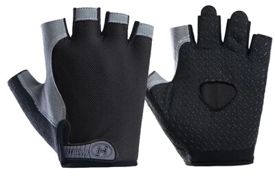 Gimnastikos pirštinės Moterys Vyrai Svorio kilnojimas Crossfit Kultūrizmas Hanteliai Pirštinės Neslystančios Pirštinės be pirštų, skirtos jėgos kilnojimui