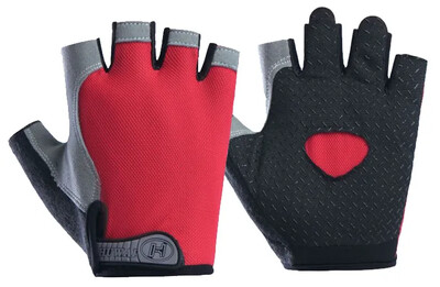 Gimnastikos pirštinės Moterys Vyrai Svorio kilnojimas Crossfit Kultūrizmas Hanteliai Pirštinės Neslystančios Pirštinės be pirštų, skirtos jėgos kilnojimui