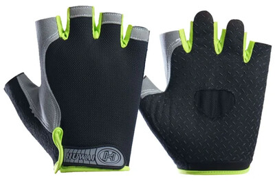 Gimnastikos pirštinės Moterys Vyrai Svorio kilnojimas Crossfit Kultūrizmas Hanteliai Pirštinės Neslystančios Pirštinės be pirštų, skirtos jėgos kilnojimui