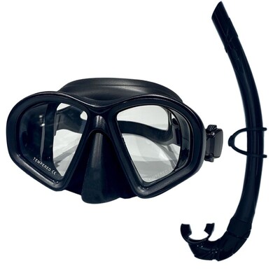 Mască de snorkeling Antrenament de înot Tub de ventilație cu gel de silice ecologic Set de mască de scufundare