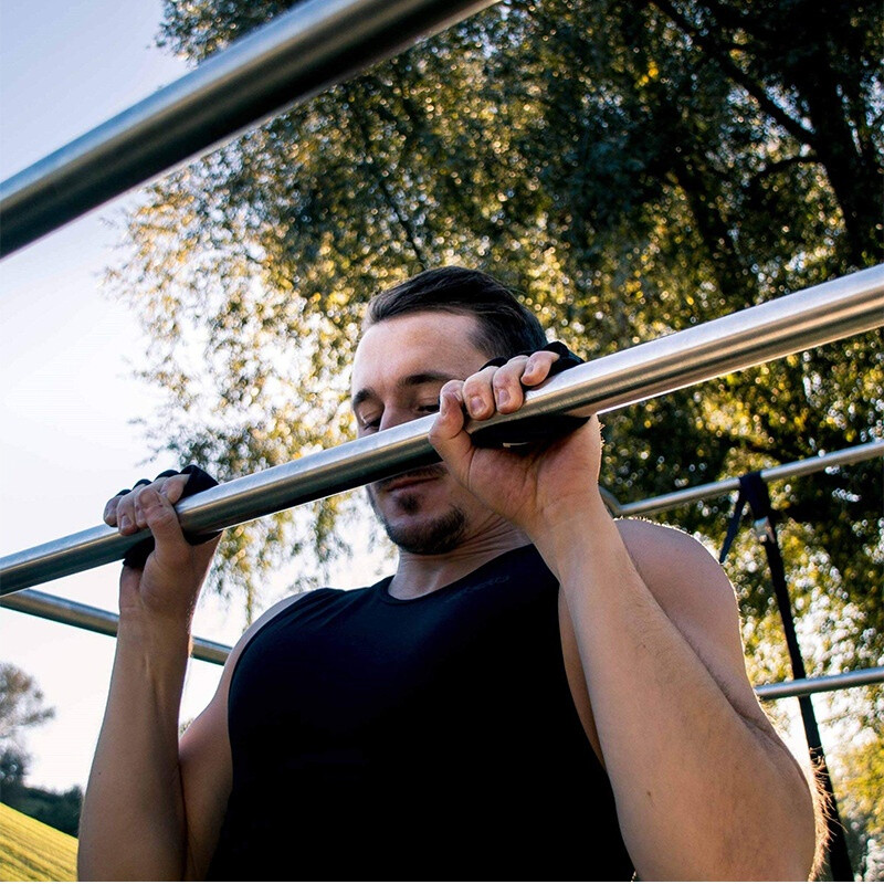 Fitness apsauga nuo spaudimo ant suoliuko, prisitraukimas delnu, neslystantis hantelis, apsauginės pirštinės nuo nusidėvėjimo ir nuo kokonų