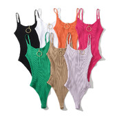 Seksīgs sieviešu bodijs rozā trikotāžas topi sieviešu 2024 Vasaras bodycon bodiji melni kamzola bodiji tamborēti top bez muguras zaļa