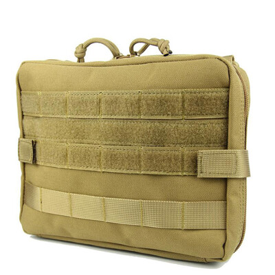 EDC sistēmas taktiskā soma MOLLE mugursomas somu maisiņš āra sporta daudzfunkciju ūdensnecaurlaidīgs 1000D neilona soma medicīnas instrumentu komplekta maisiņš
