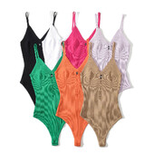 Balts sieviešu bodijs seksīgi trikotāžas sieviešu topi 2023 Vasaras bodiji melni izgriezti bodiji tamborēti top bez muguras