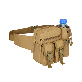 Πακέτο μέσης Tactical Men Nylon Πεζοπορία Μπουκάλι Νερού Θήκη Τηλεφώνου Υπαίθρια Αθλητικά Κυνήγι Αναρρίχηση Τσάντα Ζώνης Κάμπινγκ