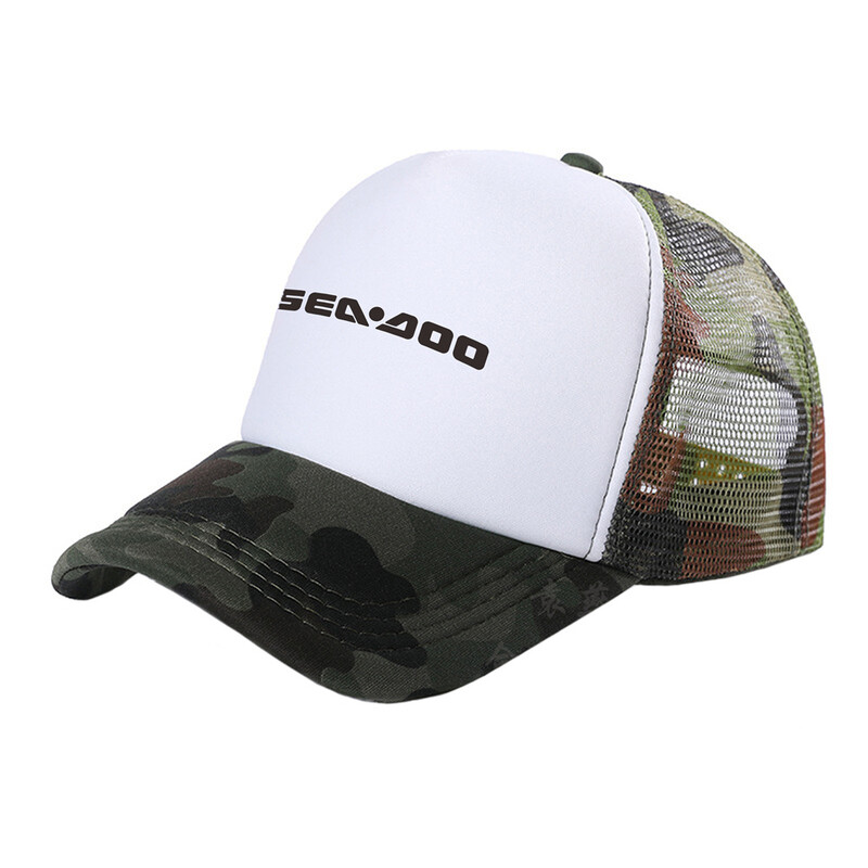 „Sea Doo Trucker Cap“ vyriška beisbolo kepurė vasariška unisex tinklelis Seadoo Moto kepurės MZ-139