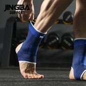 1 pāris viena izmēra elastīgas, elpojošas potītes atbalsta uzmavas skriešanai basketbola riteņbraukšanai