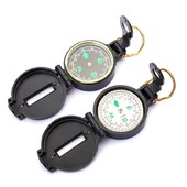 Външен компас Преносим зелен сгъваем обектив Мултифункционален компас Издръжлив компас Външна джаджа Спорт Туризъм
