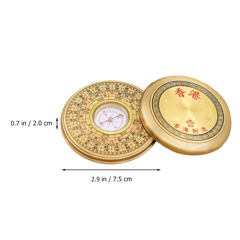 Multifunktsionaalne Hiina kompass ellujäämiskompass välitingimustes Luo Pan kompass Navigatsioonitööriist Katse telkimispann