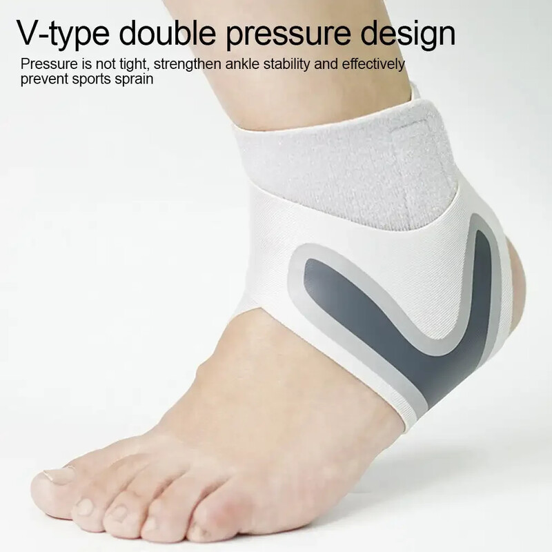 Gleznă sport pentru bărbați adulți, femei, compresie reglabilă, suport pentru gleznă, respirabil, S-XL, suport pentru gleznă.