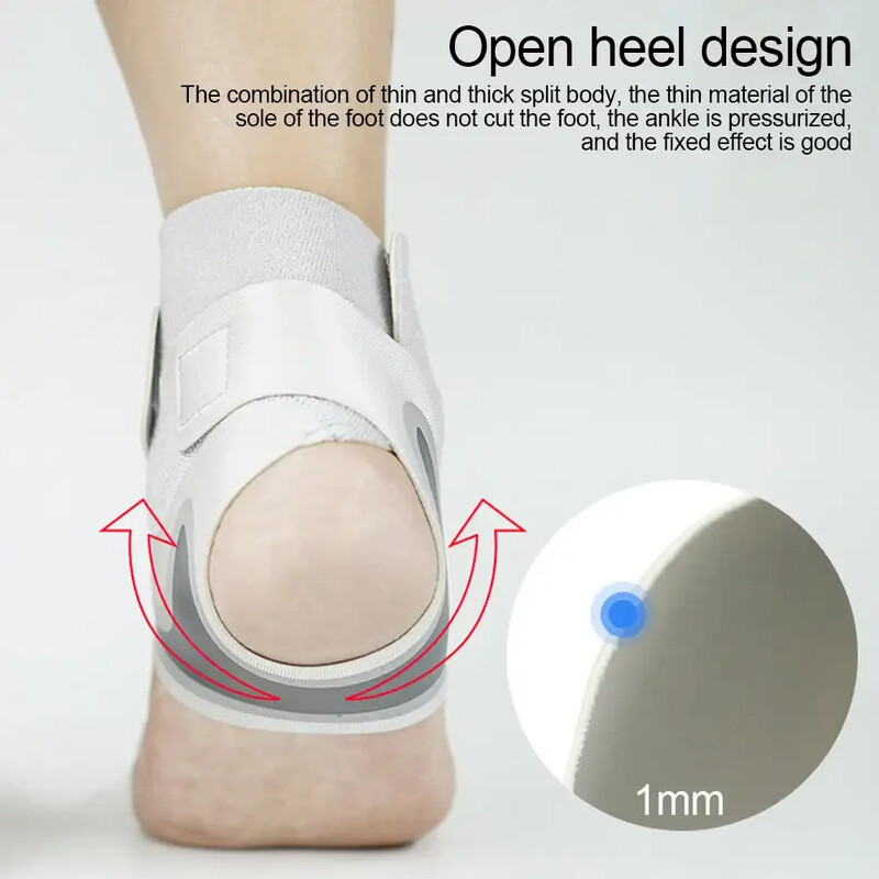 Gleznă sport pentru bărbați adulți, femei, compresie reglabilă, suport pentru gleznă, respirabil, S-XL, suport pentru gleznă.