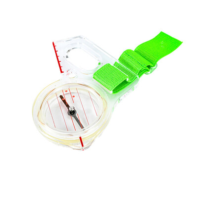 Преносим компас с палец Професионален високочувствителен светещ компас с мащаб на карта за състезания за тренировки на открито