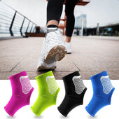 1 buc. Manșon de compresie pentru gleznă, șosete de sprijin pentru glezna întorsă, pentru neuropatie, pentru ameliorarea fasciitei plantare, bărbat, femeie, fotbal